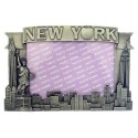 NY Apple Icons 4 x 6 Metal Picture Frame