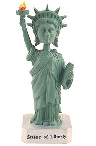Statue of Liberty Copper Version Singing National Anthem Bobblehead 