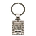 NYC Skyline Multi Diamond Keychain