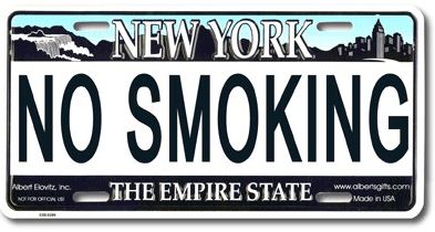tobacco license ny State Summary Makes a great Gift or party favor for the nyc enthusiast. No Smoking NY License Plate