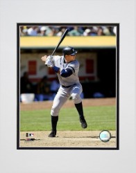 Alex Rodriguez About To Connect Matted 8x10