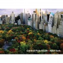 Central Park South Panorama Photo Magnet