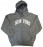 New York Charcoal Zipper Hoodie