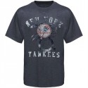 Yankees "Concentration" Heathered Mens T-Shirt