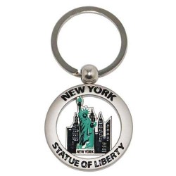Liberty Skyline Cut Out Keyring