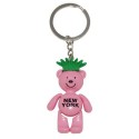 Statue of Liberty Pink Bear Keyring