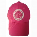 Fuchsia New York "Circle" Cap