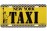 Taxi Cab License Plate
