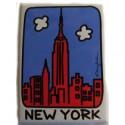 NYC " Cartoon Skyline" Magnet
