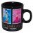 NYC 5 Color Windows Black 4oz Mini Mug