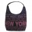 Robin-Ruth NY Black/Purple Luxury Bag