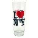 I Love NY Clear Shooter Glass