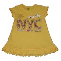NYC Floral Yellow Infant Mini Dress