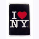 I Love NY Black Playing Cards