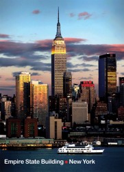 Empire State Building and New Yorker Photo Magnet