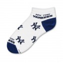 Yankees Navy Logoed Above Ankle Socks