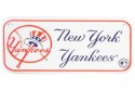 NY Yankees Bike Plate