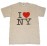 I Love NY "Classic" Ash Kids Tee alt