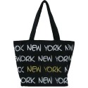 Robin-Ruth NY Black/White/Gold Small Tote Bag