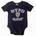 NYPD Full Chest Navy Onesie
