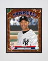Mariano Rivera Baseball Card Pose Matted 8x10