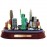 Mini Oval NYC Color Skyline Model