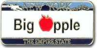 Big Apple License Plate Magnet