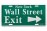 Wall Street Exit Sign