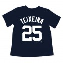 Yankees Mark Teixeira Toddler Navy Tee