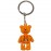 I Love NY Peach Bear Keyring