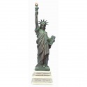 14 1/2 Inch Statue of Liberty w/ Half Base