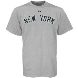 Yankees Road Wordmark Mens Tee