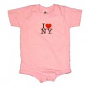 I Love NY Pink Onesie