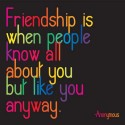 Friendship Is Quotable Card