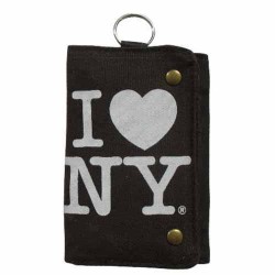 Brown I Love NY Wallet