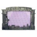 NY Apple Icons 5 x 7 Metal Picture Frame