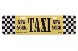 Taxi Street Sign
