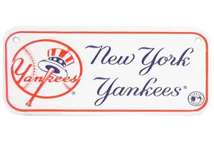 save on NY Yankees Bike Plate