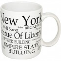 NYC "Black Letters" 4oz. Mini Mug