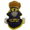 NYPD Navy/Yellow Dog T-Shirt