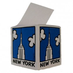 NYC "Empire State" Paper Cube