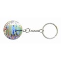 MTA Subway Map Baseball Keychain