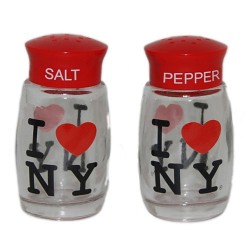 I Love NY Salt & Pepper Shakers