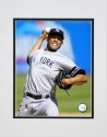 Mariano Rivera Going For The Strikeout Matted 8x10