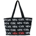 Robin-Ruth NY Black/White/Red Tote Bag
