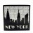 NYC "Grey Skyline" Paper Cube