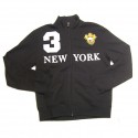 Black New York 3 Series Full Zip Sweatshirt