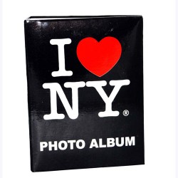 I Love NY Black Small Photo Album