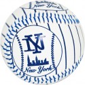 New York White Baseball