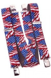 U.S. Flag Suspenders